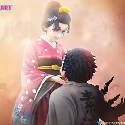 Pop Art - Akaza and Koyuki 6