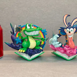 WASP - Toon Alligator and Dark Rabbbit 1
