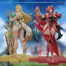 BGA - Mythra and Pyra 1