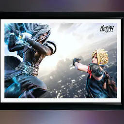 Fantasy - Sephiroth and Cloud 11