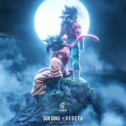 To Youth - SSJ4 Goku and Vegeta 1