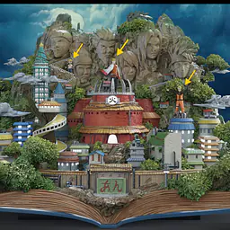 WASP - Village Hidden in the Leaves and Valley of the End 1