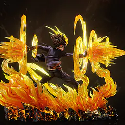 Konoha - Tsunayoshi Sawada X-Burner 5