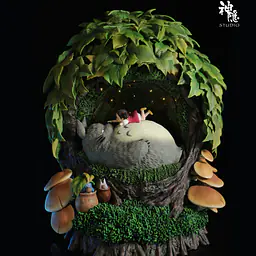 Shen Yin - Totoro and Mei 1