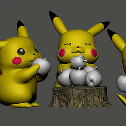 Yue Zhi Shi - Pikachu 3