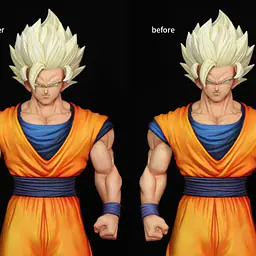 AYU - SSJ2 Goku and Gohan 4