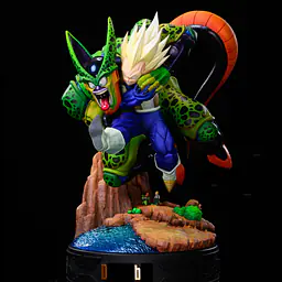 Yamcha - Vegeta vs Cell Second Form 1