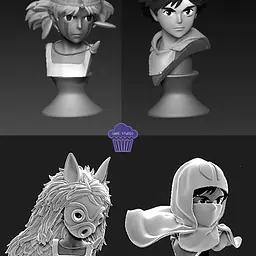 Cake - Princess Mononoke and Ashitaka 7
