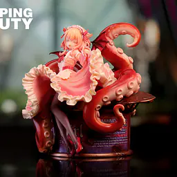 We Art Doing - Sleeping Beauty Cthulhu Girl 6