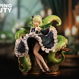 We Art Doing - Sleeping Beauty Cthulhu Girl 1