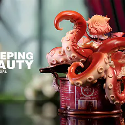 We Art Doing - Sleeping Beauty Cthulhu Girl 9