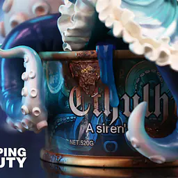 We Art Doing - Sleeping Beauty Cthulhu Girl 15