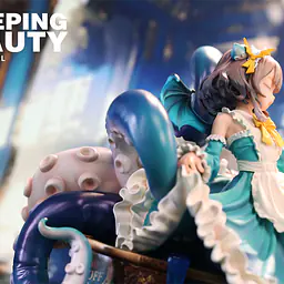We Art Doing - Sleeping Beauty Cthulhu Girl 10