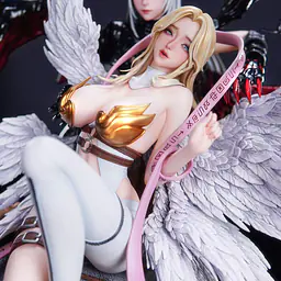 MOMOX - Angewomon and LadyDevimon 2