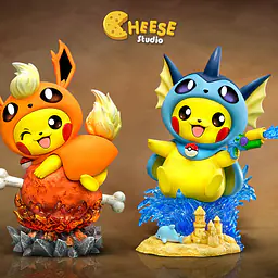 Cheese - Pikachu cos Flareon 2