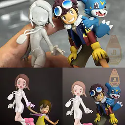 Ji Ban She - Hikari Yagami and Salamon 3