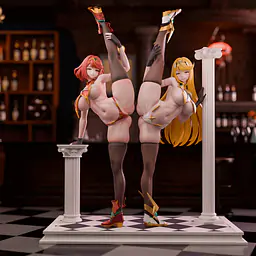Genius Bee - Pyra and Mythra 1