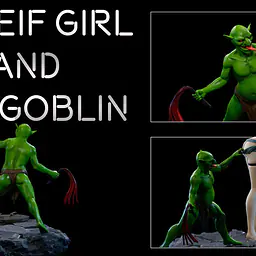 UP x ZZ - The Elf Girl and The Goblin 8