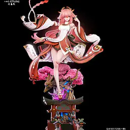 Hakimi - Raiden Shogun and Yae Miko 4