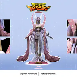 Butterfly - Angewomon, Hikari Yagami, Tailmon and Salamon 5