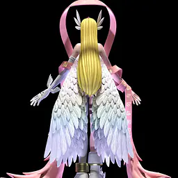 Butterfly - Angewomon, Hikari Yagami, Tailmon and Salamon 4