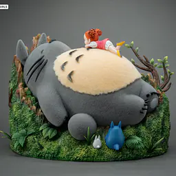 Chikara - Totoro and Mei 1