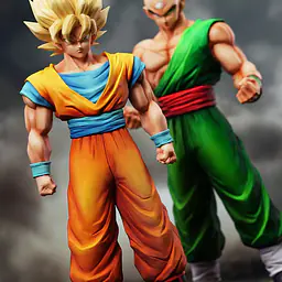 Ki - Goku and Tien 12