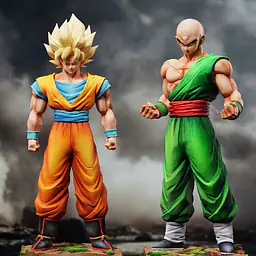 Ki - Goku and Tien 8