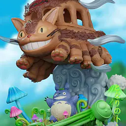 Chao She - Catbus, Totoro, Satsuki and Mei 4