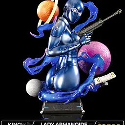 Cartoon Kingdom - Armaroid Lady 1