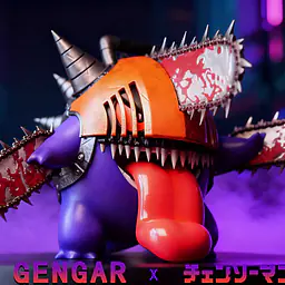 Deep - Gengar cos Denji 2