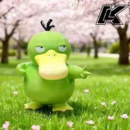 Kuai Le Wu - Golduck and Psyduck 5