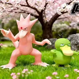 Kuai Le Wu - Golduck and Psyduck 2