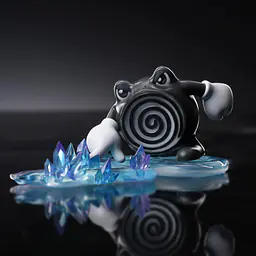 Red Art - Red and Poliwhirl 3