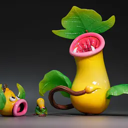 Fire - Victreebel, Bellsprout and Weepinbell 1