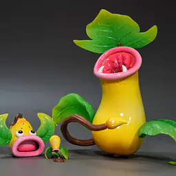Fire - Victreebel, Bellsprout and Weepinbell 4