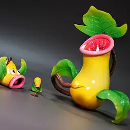 Fire - Victreebel, Bellsprout and Weepinbell 7