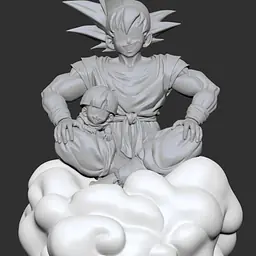 SGJ - Goku and Gohan 7