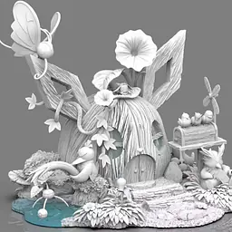 Ling Feng Ge - Eevee and Friends 1