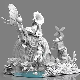 Ling Feng Ge - Eevee and Friends 3