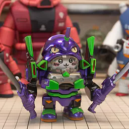 M Gong Jiang Shu Shu - Hachiware cos Evangelion Unit-01 1