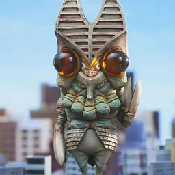 Kaijuu Tando - Alien Baltan, Zetton and Alien Metron 1
