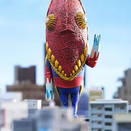 Kaijuu Tando - Alien Baltan, Zetton and Alien Metron 9