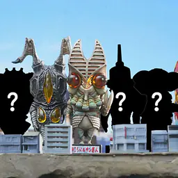 Kaijuu Tando - Alien Baltan, Zetton and Alien Metron 13
