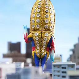 Kaijuu Tando - Alien Baltan, Zetton and Alien Metron 12