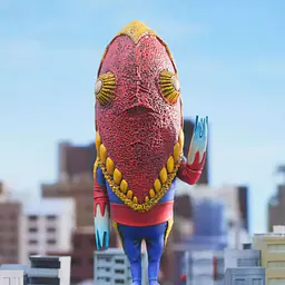 Kaijuu Tando - Alien Baltan, Zetton and Alien Metron 3