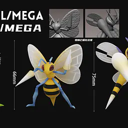 Wonder - Beedrill, Weedle and Kakuna 6