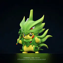 Echo - Pikachu cos Mega Tyranitar 3