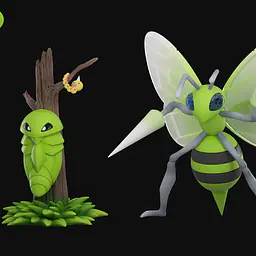 Wonder - Beedrill, Weedle and Kakuna 3