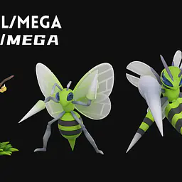 Wonder - Beedrill, Weedle and Kakuna 5